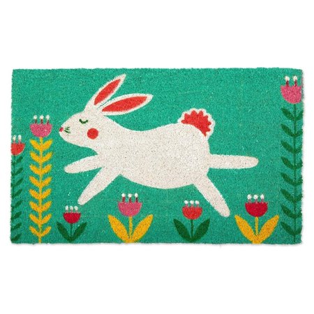 DESIGN IMPORTS 18 x 30 in. Bunny Folk Garden Doormat CAMZ11257